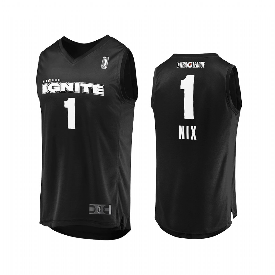 Daishen Nix G League Ignite #1 2020-21 Black Jersey