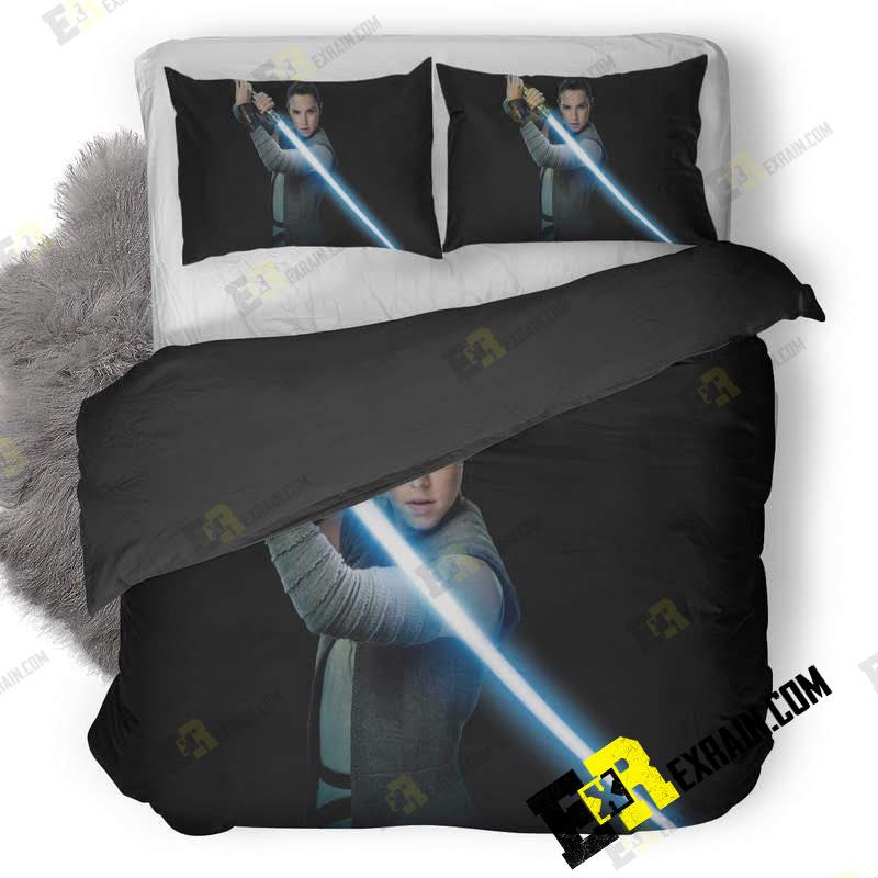 Daisy Ridley As Rey Star Wars In The Last Jedi 3D Customized Duvet Cover Bedding Set