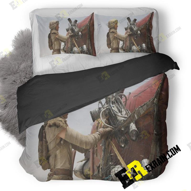 Daisy Ridley Star Wars 3D Customized Duvet Cover Bedding Set