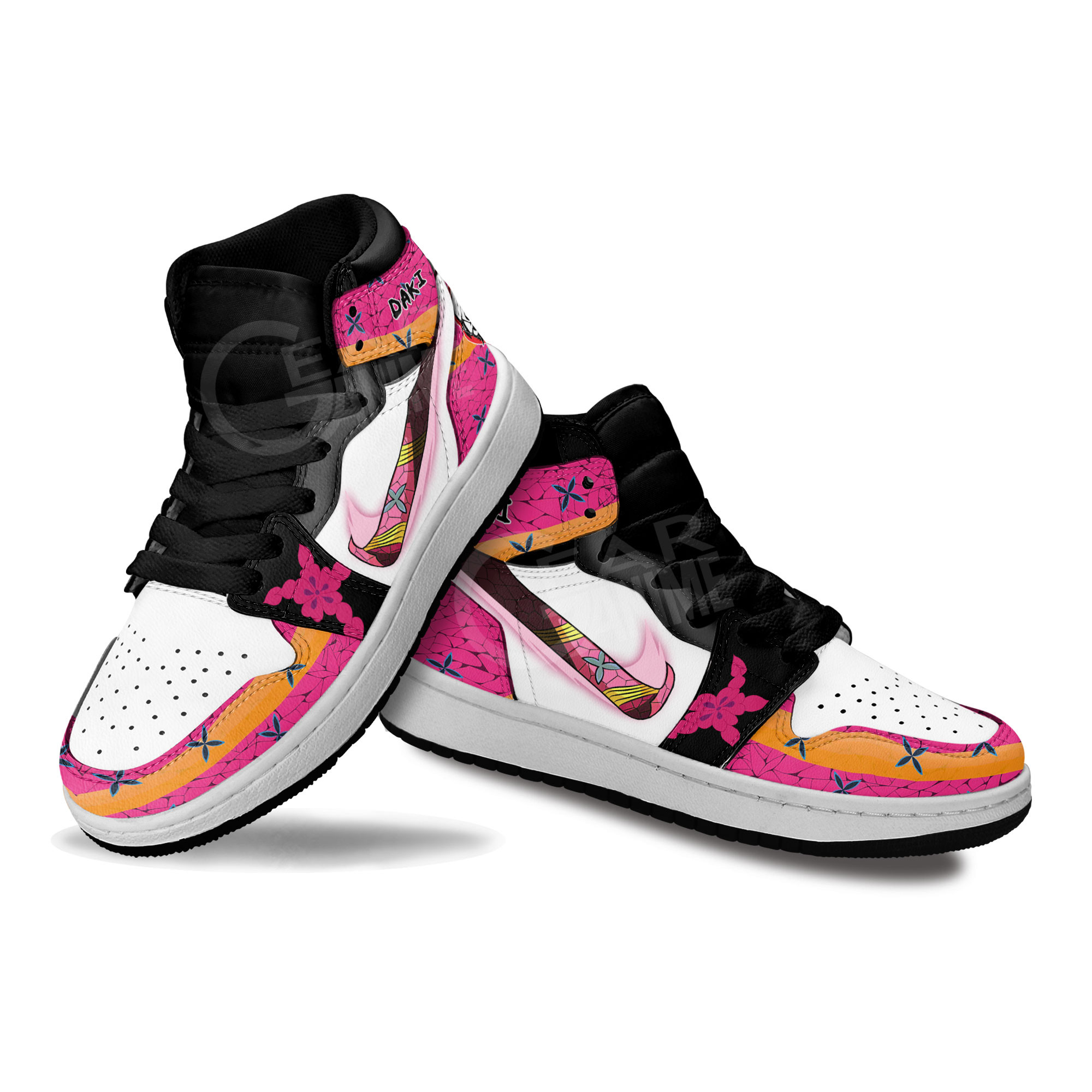 Daki Skills Kids Sneakers Demon Slayer Anime Shoes For Kids