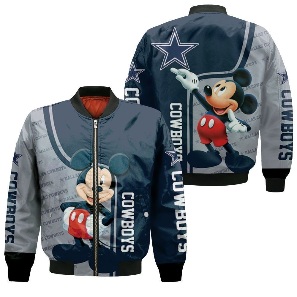 Dallas Cowboys 3D Bomber Jacket