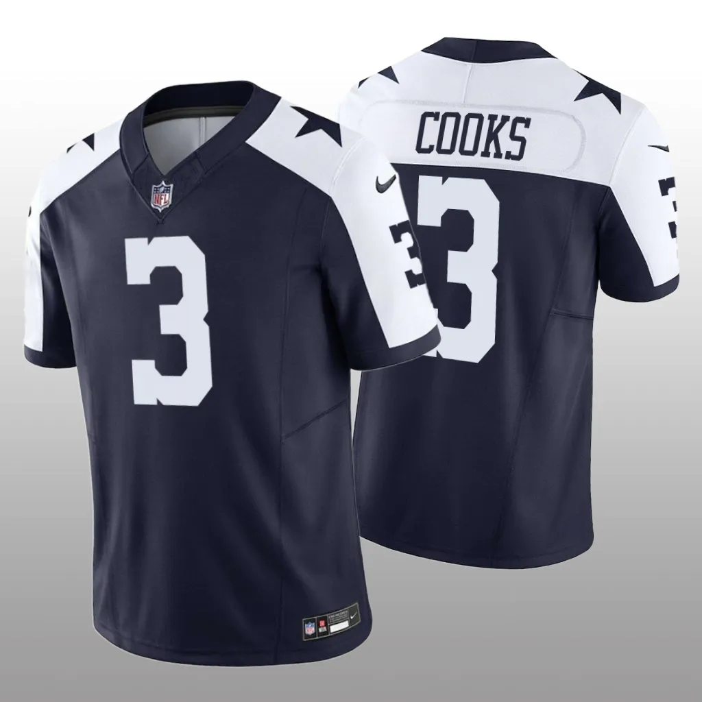 Dallas Cowboys Brandin Cooks Navy Jersey Vapor F.U.S.E. Limited - Men's