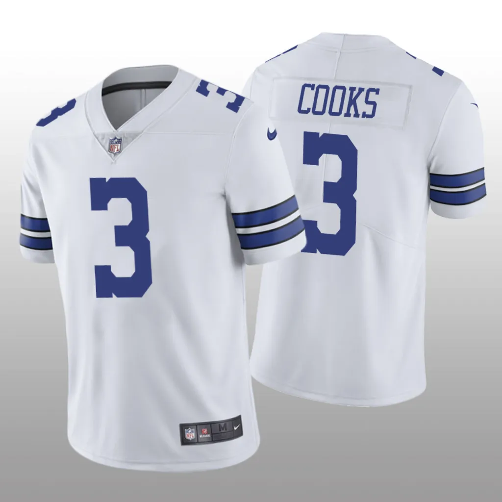 Dallas Cowboys Brandin Cooks White Jersey Vapor Limited - Men's