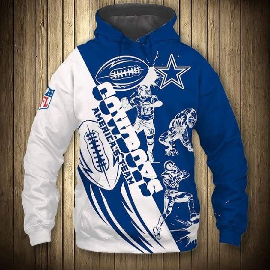 Dallas Cowboys Casual 3D Hoodie