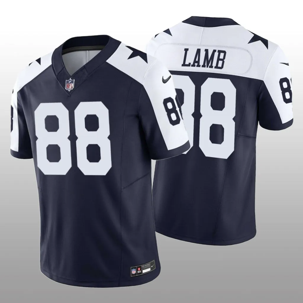 Dallas Cowboys CeeDee Lamb Navy Jersey Vapor F.U.S.E. Limited - Men's