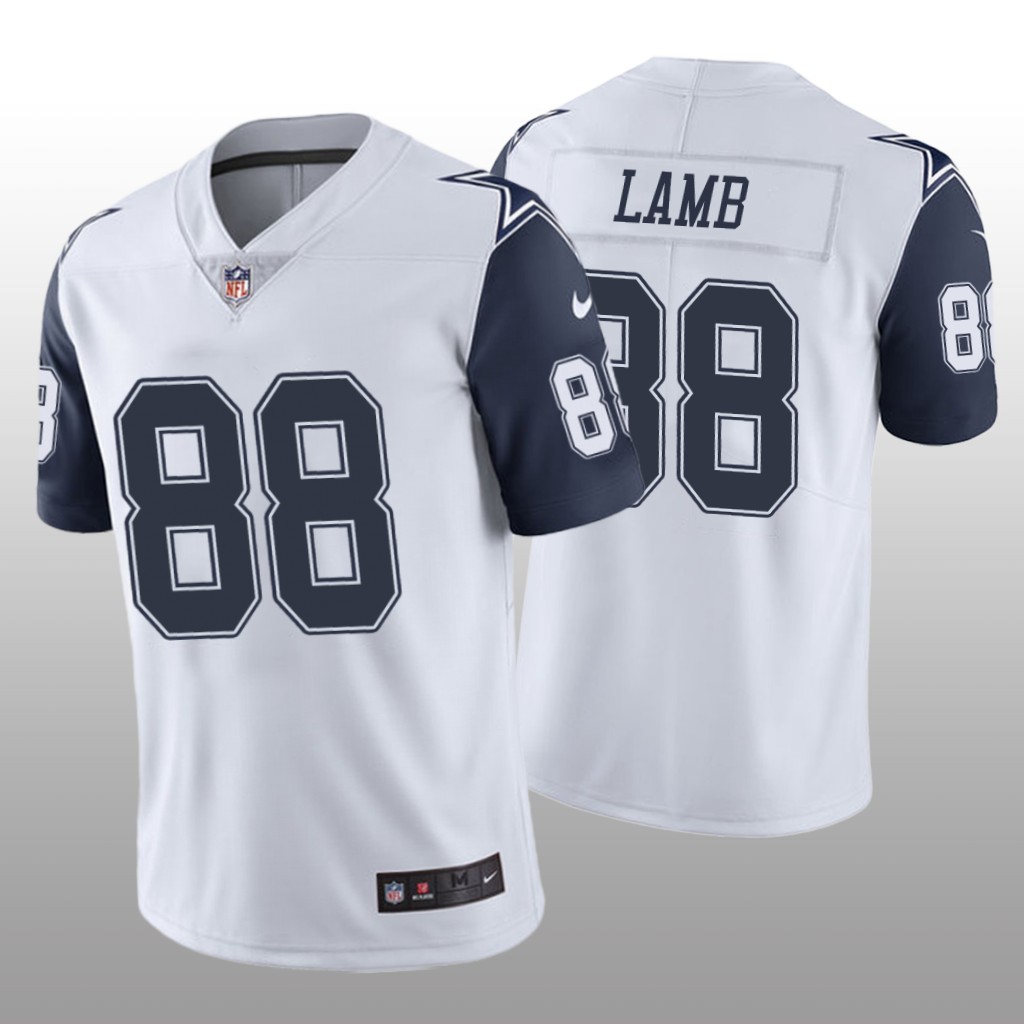 Dallas Cowboys CeeDee Lamb White Jersey Color Rush Limited - Men's