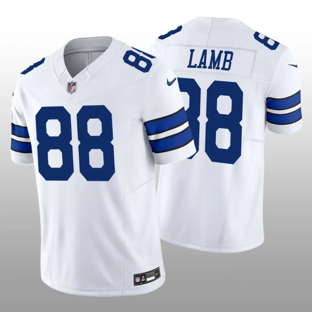 Dallas Cowboys CeeDee Lamb White Jersey Vapor F.U.S.E. Limited - Men's