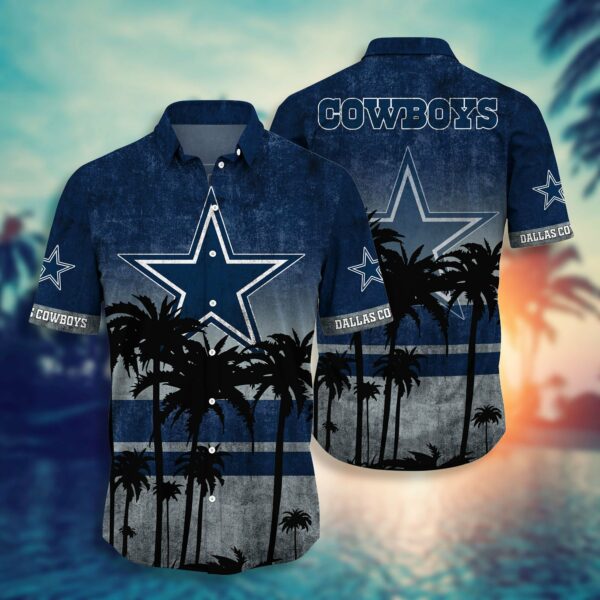 Dallas Cowboys Coconut Distressed1 Hawaiian Shirt