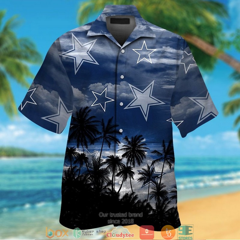 Dallas Cowboys coconut island Hawaiian Shirt