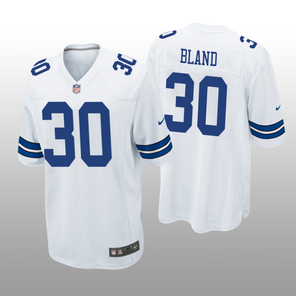 Dallas Cowboys DaRon Bland White Jersey Game - Men's