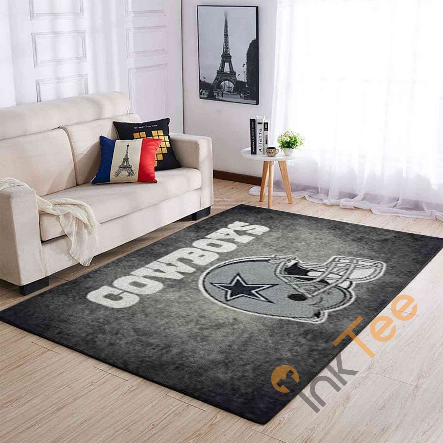 Dallas Cowboys Distressed Area Rectangle Rug