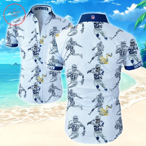 Dallas Cowboys Elliott Hawaiian Shirt