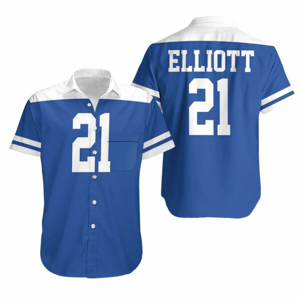 Dallas Cowboys Ezekiel Elliott American Football Dak Royal Hawaiian Shirt