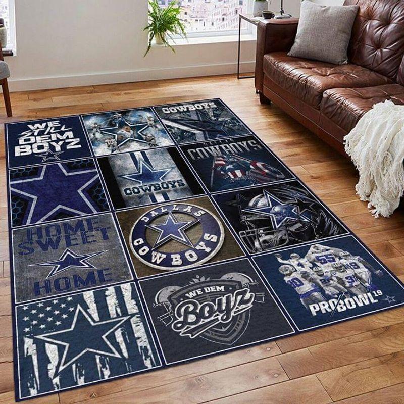 Dallas Cowboys Fan Nfl Football Team Nice Gift Area Limited Edition Rectangle Rug