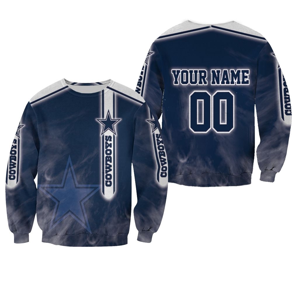 Dallas Cowboys For Cowboys Lover 3d Personalized Sweater