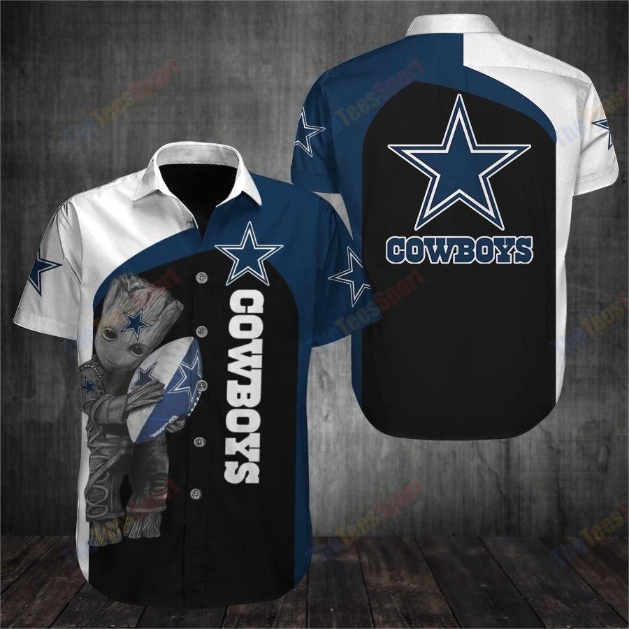 Dallas Cowboys Groot Hawaiian Shirt