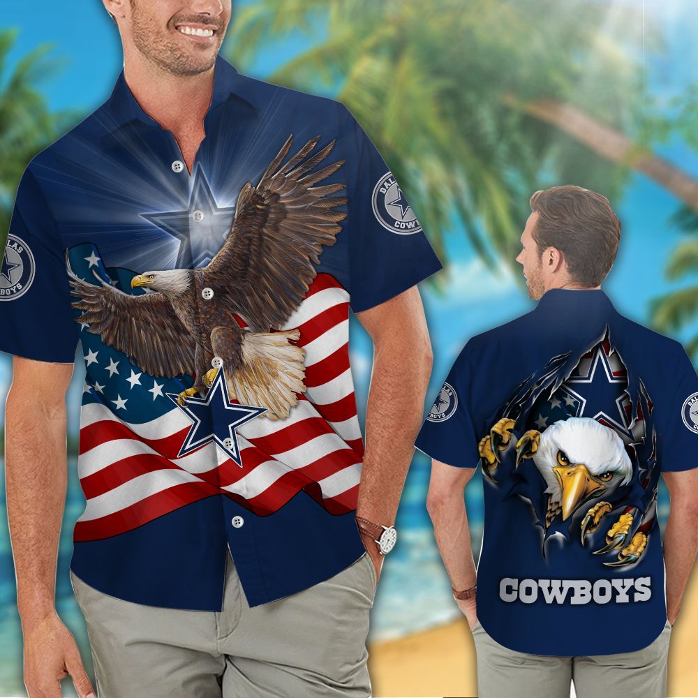 Dallas Cowboys Hawaiian Shirts NFL – Premium Hawaiian Shirts 897