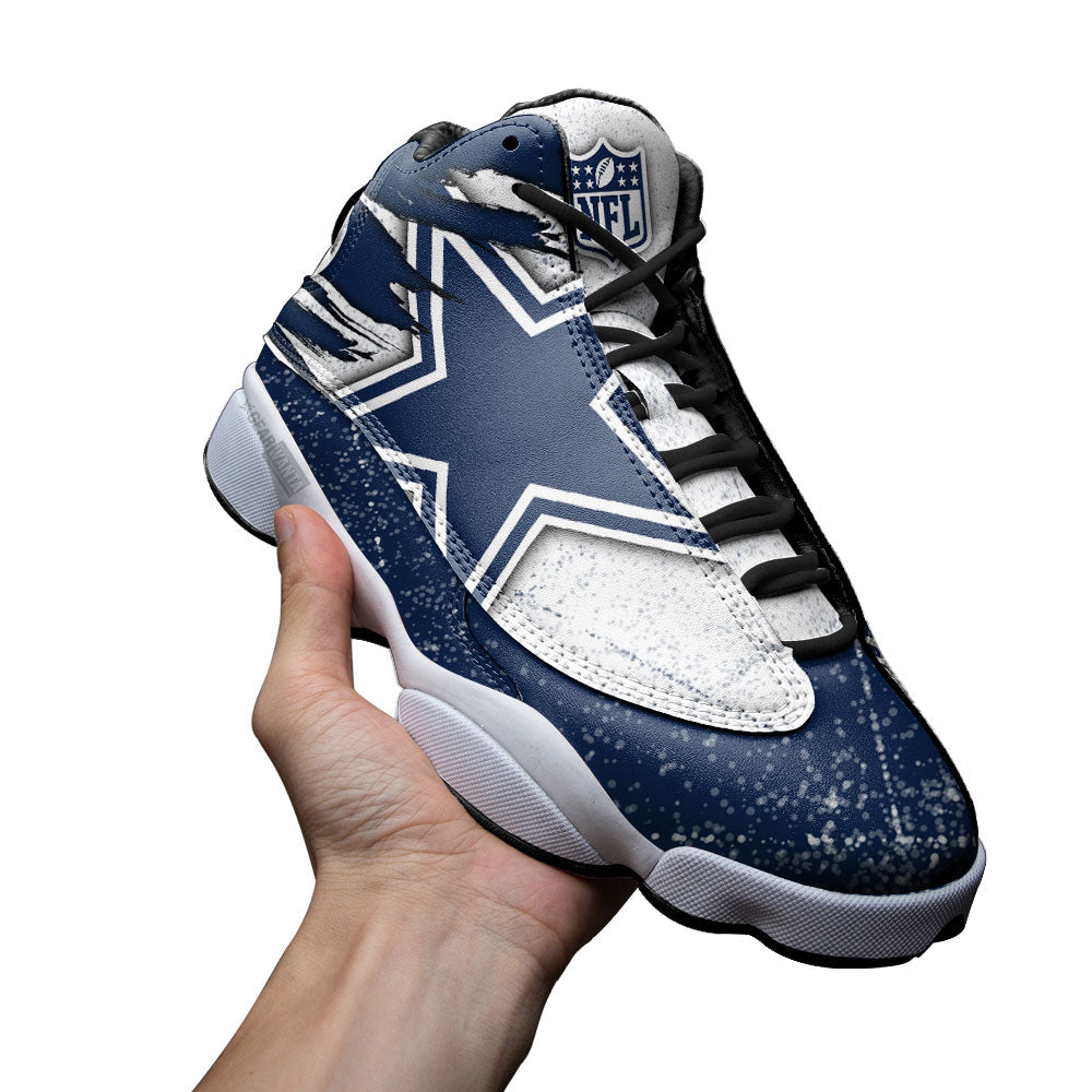 Dallas Cowboys JD13 Sneakers Custom Shoes For Fans