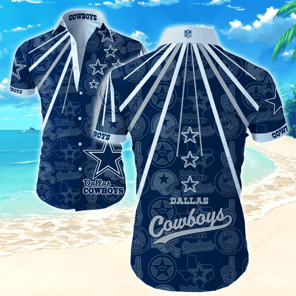 Dallas Cowboys Logo Hawaiian Shirt