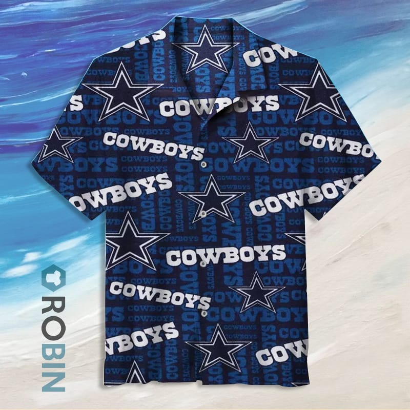 Dallas Cowboys Logo Summer Hawaiian Shirt