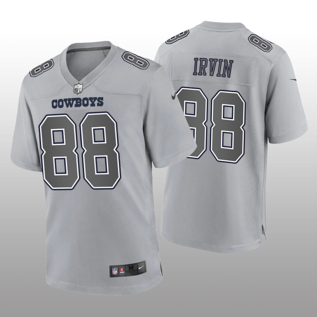 Dallas Cowboys Michael Irvin Gray Jersey Atmosphere Fashion Game - Men's