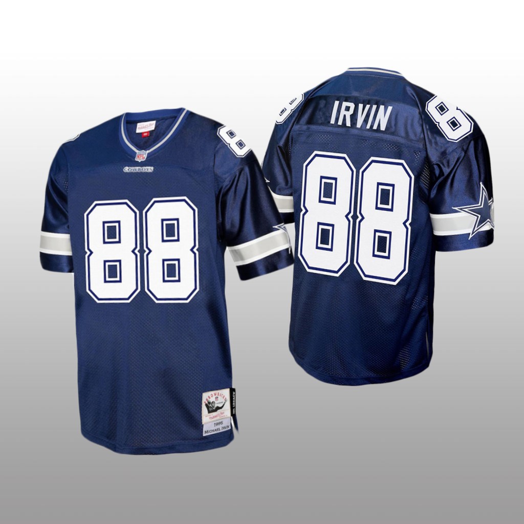 Dallas Cowboys Michael Irvin Navy 1996 Legacy - Men's