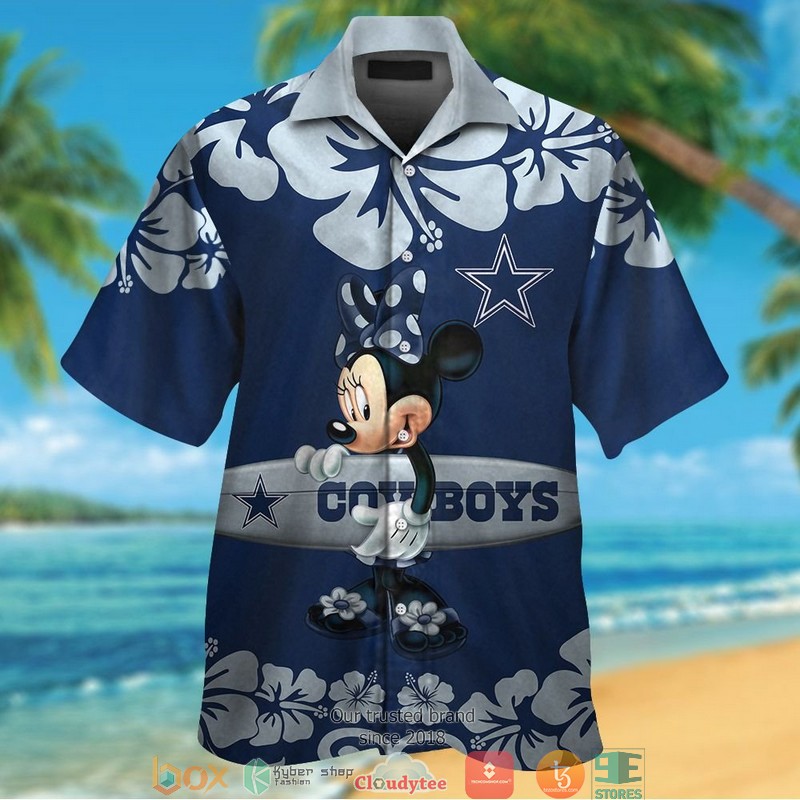 Dallas Cowboys Minnie Mouse Hawaiian Shirt