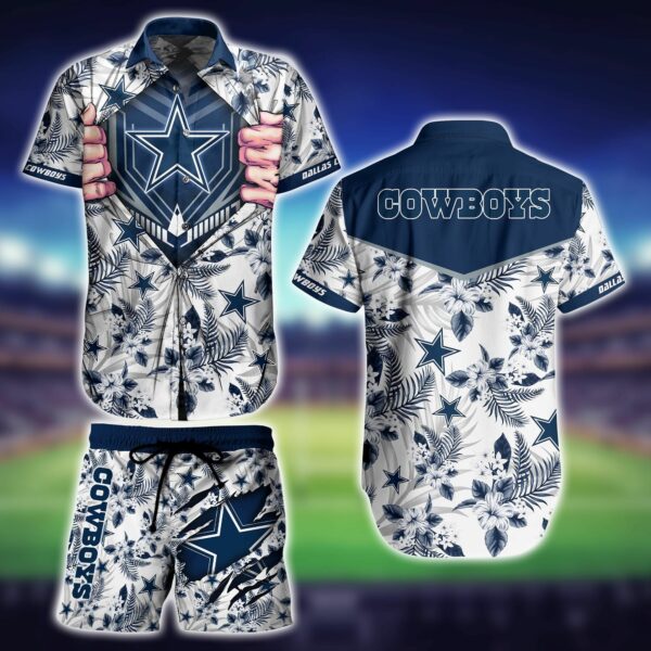 Dallas Cowboys My Heart Hawaiian Shirt
