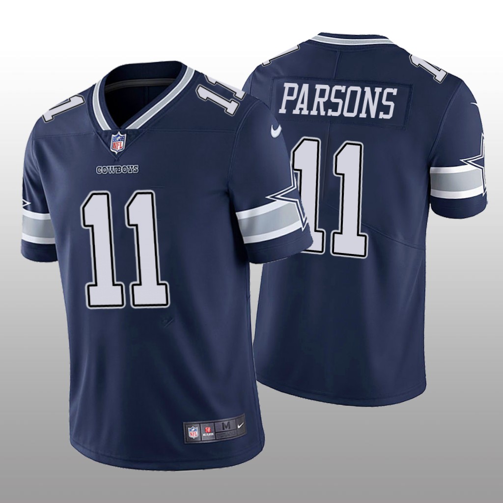 Dallas Cowboys Navy 2021 NFL Draft Vapor Limited Micah Parsons Jersey