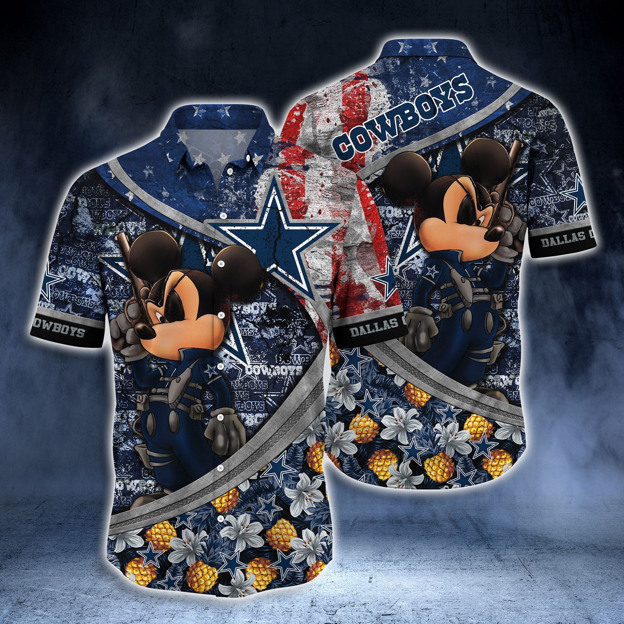 Dallas Cowboys NFL-Hawaii Shirt Style Hot Trending