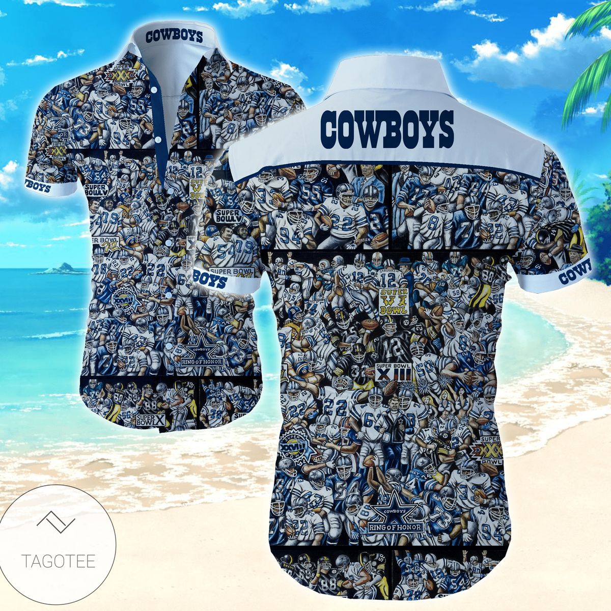 Dallas Cowboys Nfl Sport Funny Hawaiian Shirt