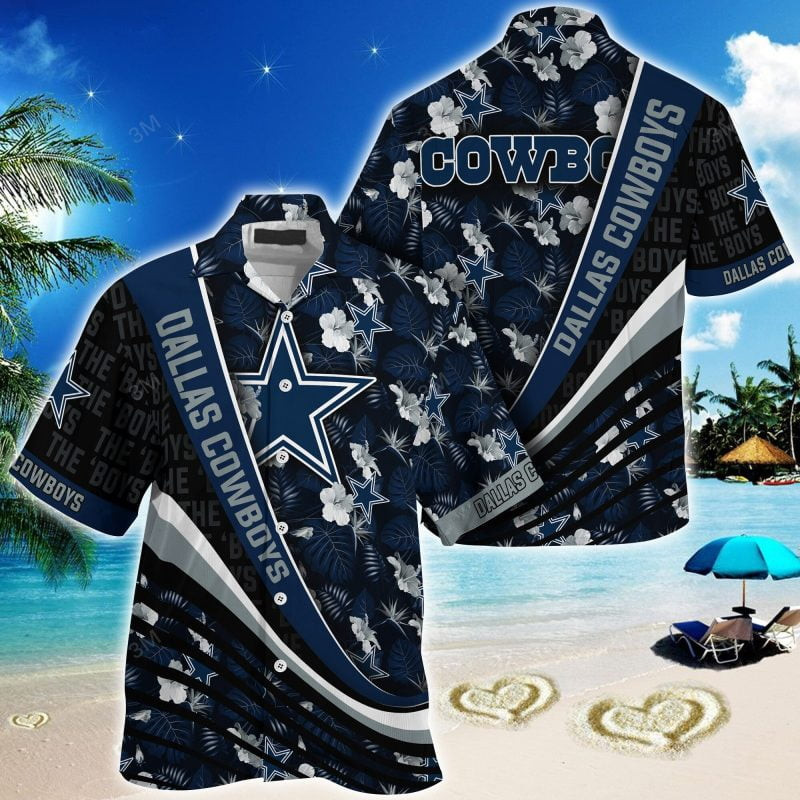 Dallas Cowboys NFL Summer – Hawaii Shirt For This Season – Gift For Sport Lovers With Tropical Flower Pattern