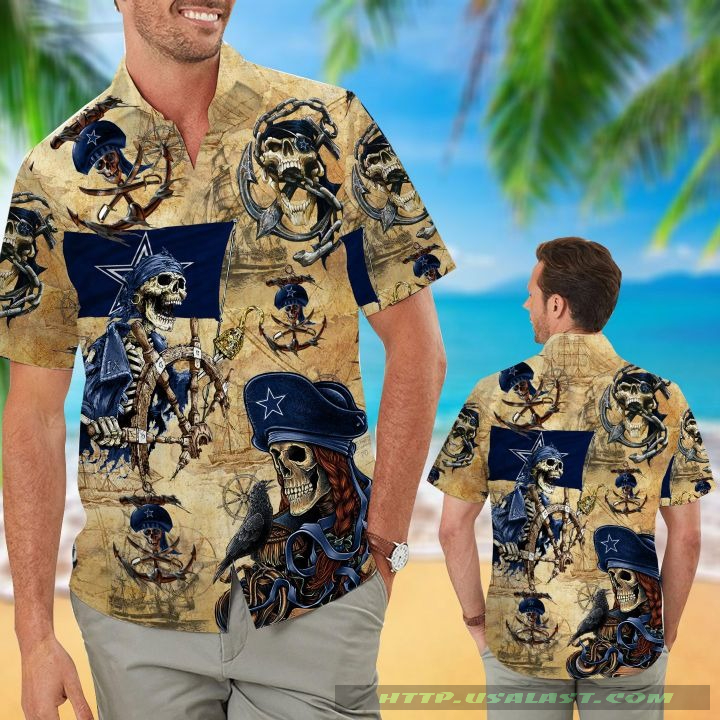 Dallas Cowboys Pirates Hawaiian Shirt