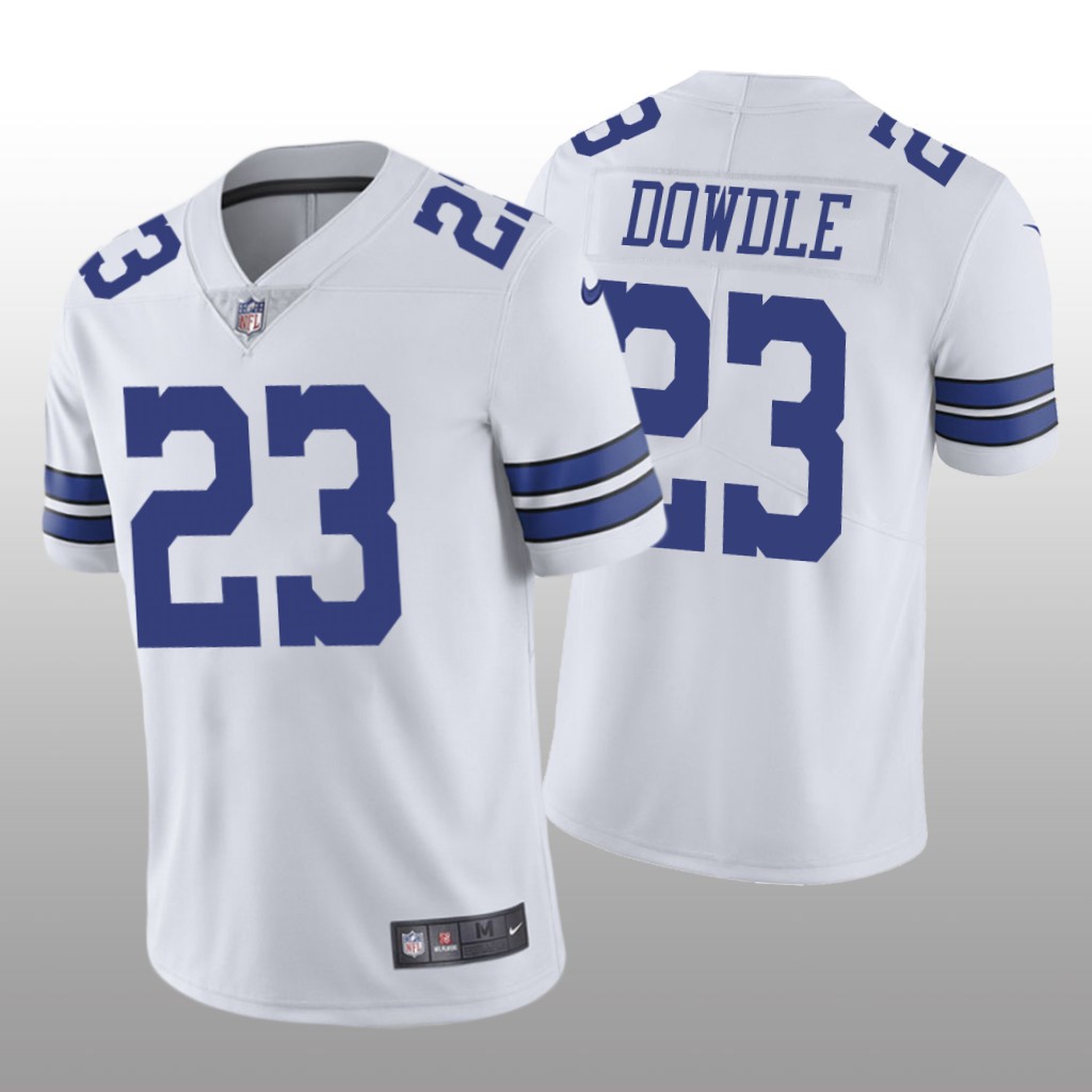 Dallas Cowboys Rico Dowdle White Jersey Vapor Limited Vapor Limited - Men's