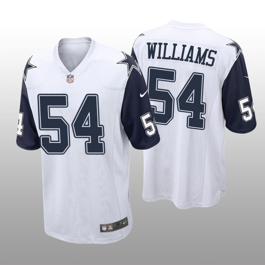 Dallas Cowboys Sam Williams White Jersey Alternate Game - Men's