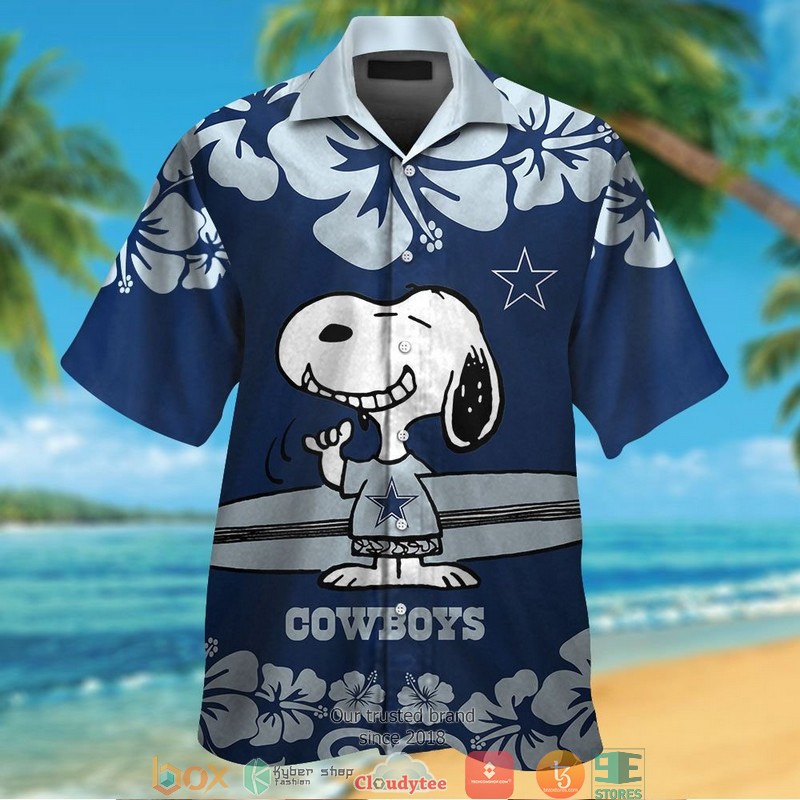 Dallas Cowboys Snoopy Hawaiian Shirt