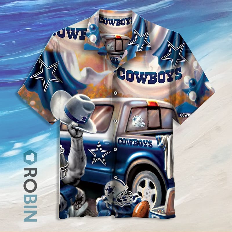 Dallas Cowboys Summer Hawaiian Shirt