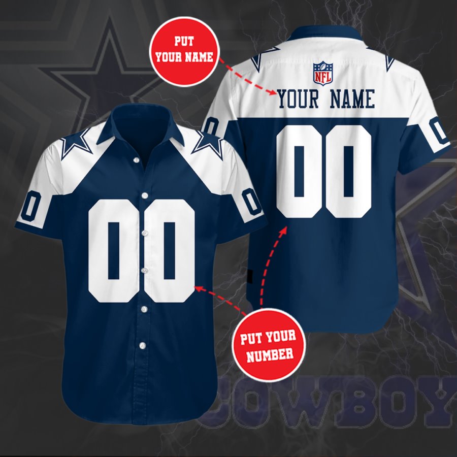 Dallas Cowboys Team Hawaiian Shirt