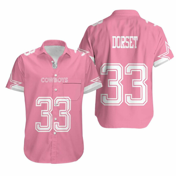 Dallas Cowboys Tony Dorsett American Football Game Pink Hawaiian Shirt