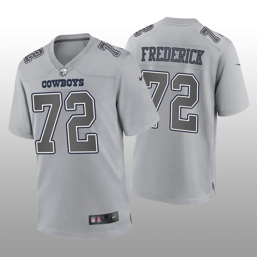 Dallas Cowboys Travis Frederick Gray Jersey Atmosphere Fashion Game - Men's