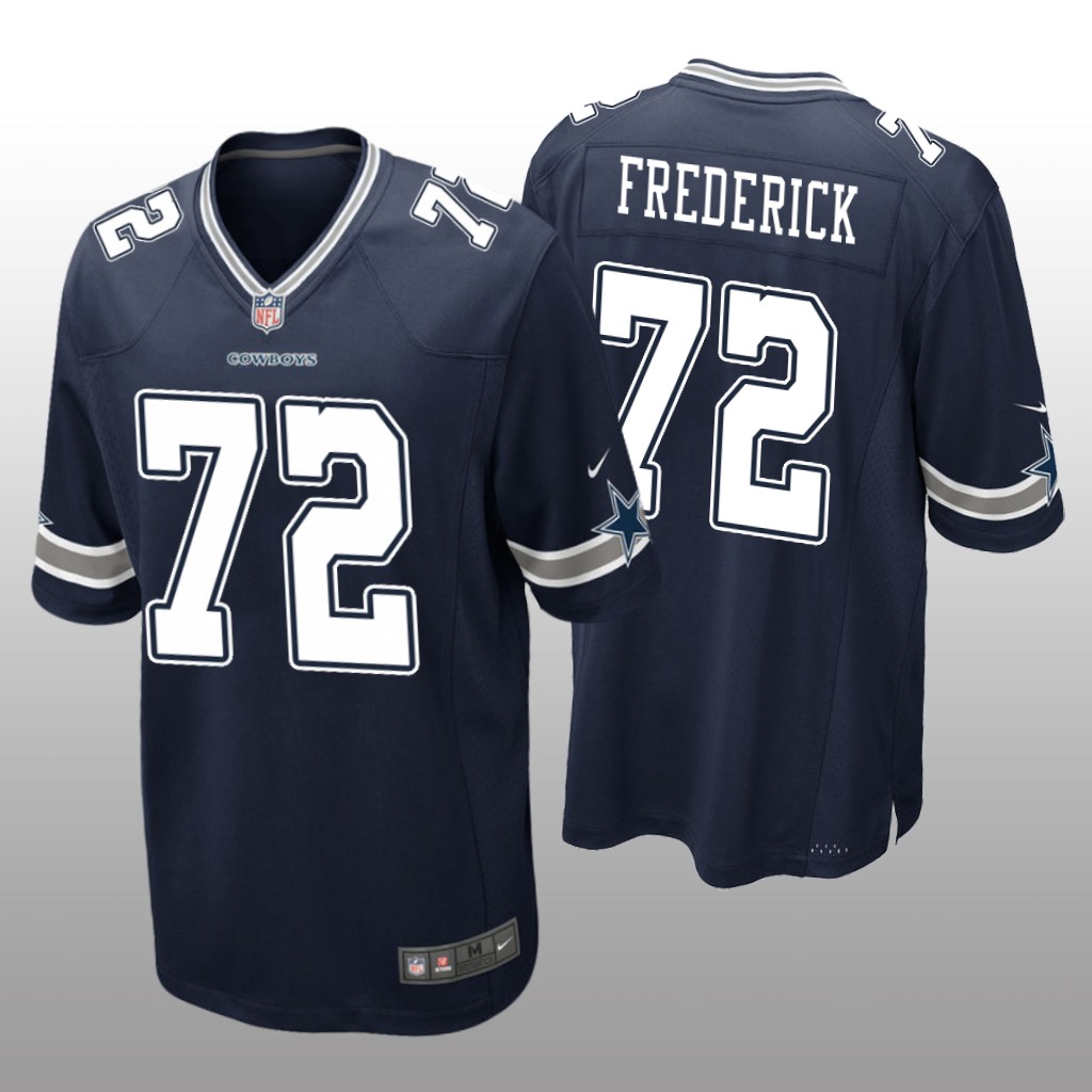 Dallas Cowboys Travis Frederick Navy Jersey Game - Men's