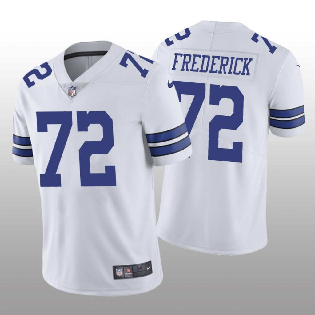 Dallas Cowboys Travis Frederick White Jersey Vapor Limited - Men's