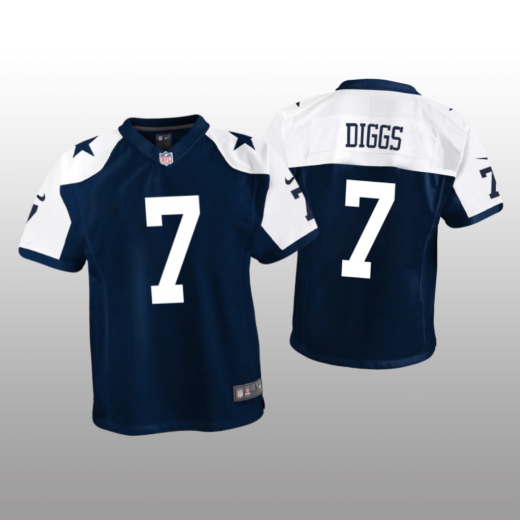 Dallas Cowboys Trevon Diggs Navy Jersey Alternate Game - Youth