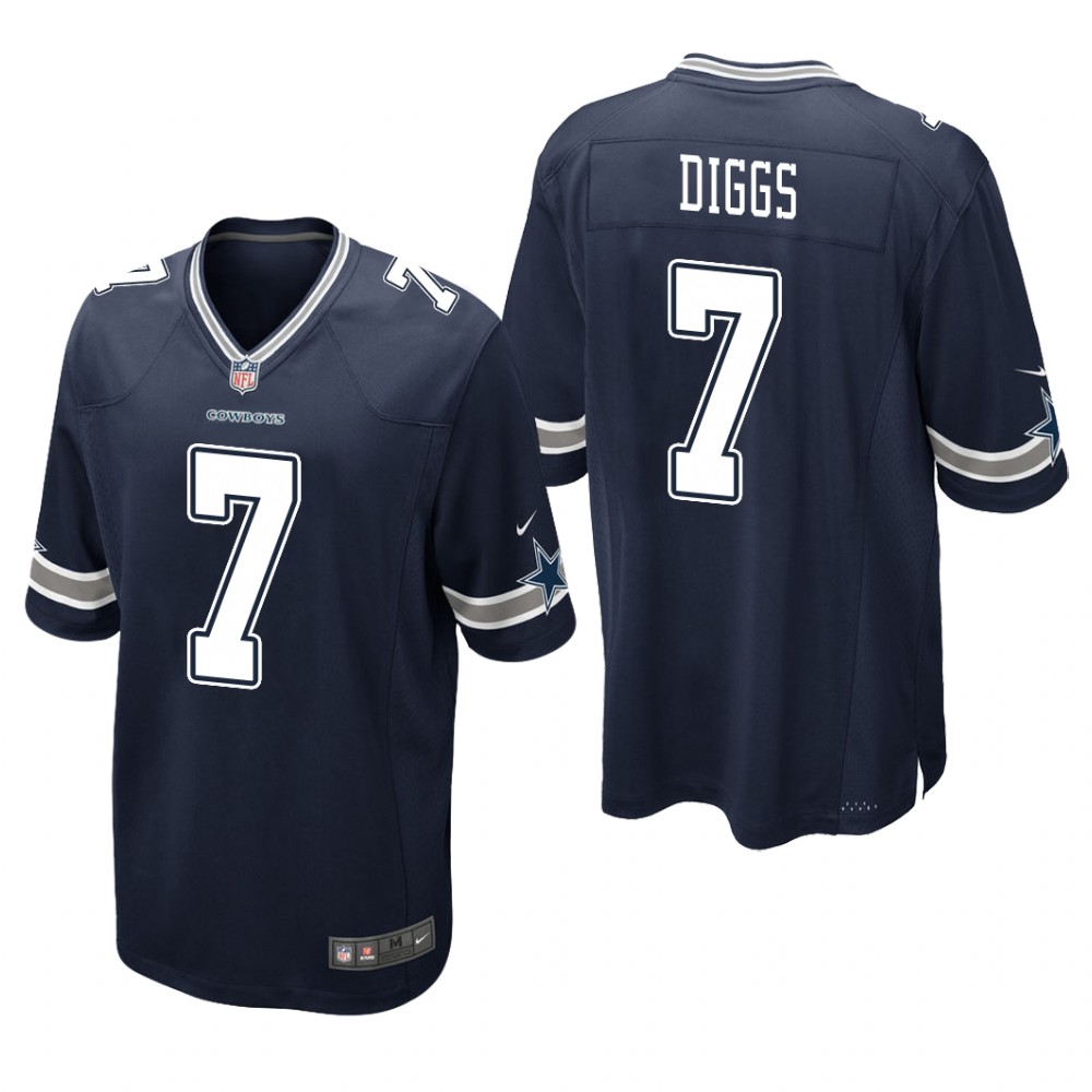 Dallas Cowboys Trevon Diggs Navy Jersey Game - Men's