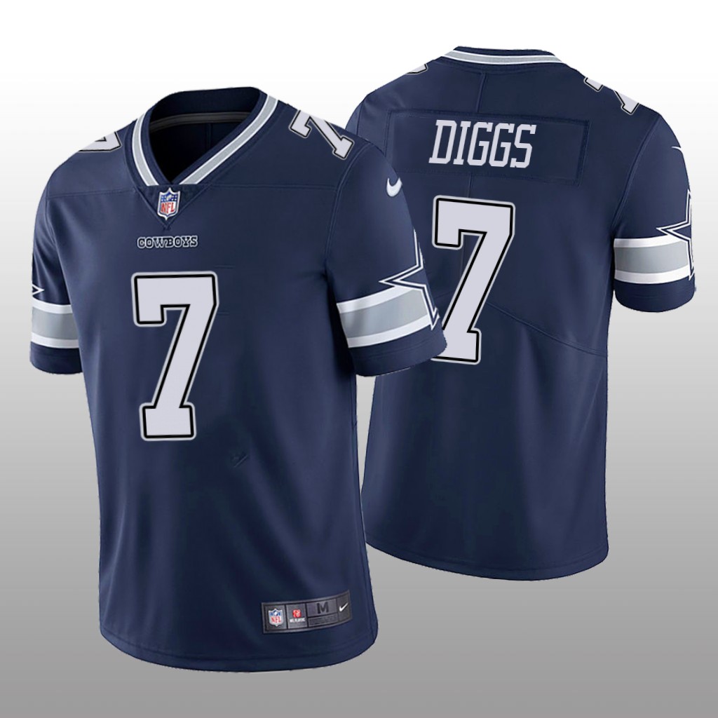 Dallas Cowboys Trevon Diggs Navy Jersey Vapor Limited - Men's
