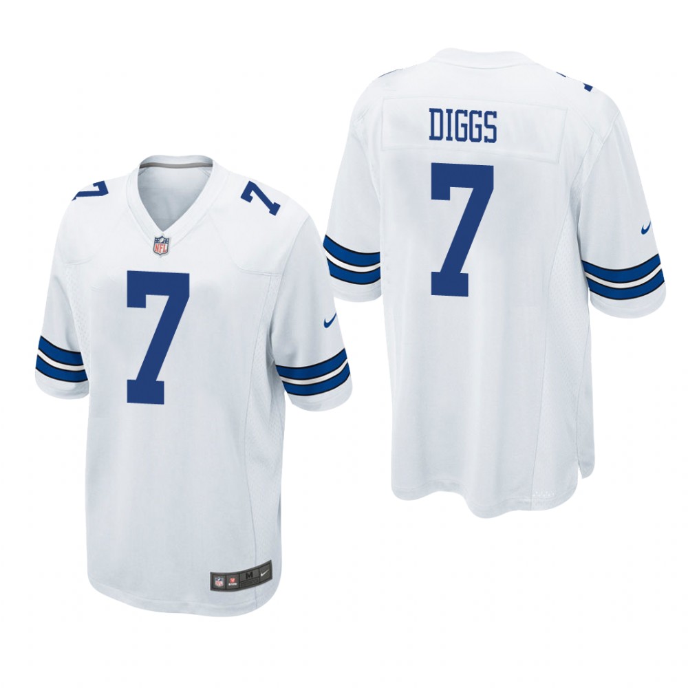 Dallas Cowboys Trevon Diggs White Jersey Game - Men's
