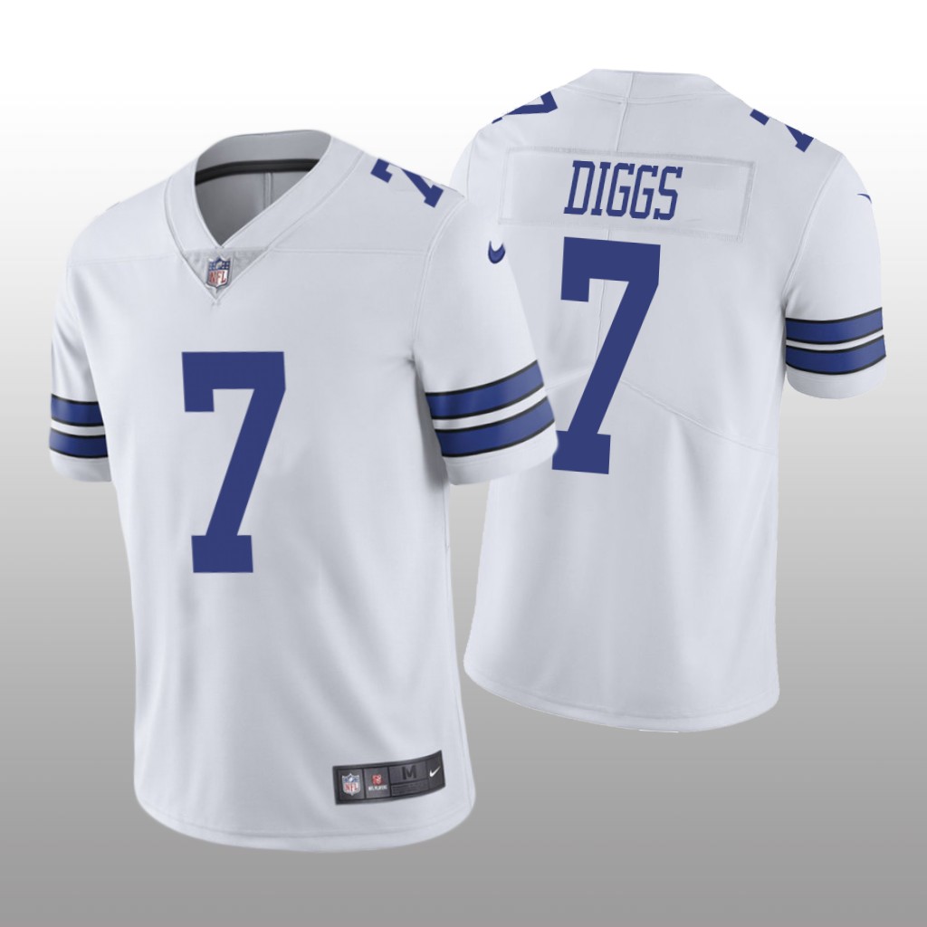 Dallas Cowboys Trevon Diggs White Jersey Vapor Limited - Men's