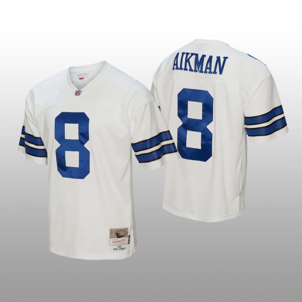 Dallas Cowboys Troy Aikman White 1992 Legacy - Men's