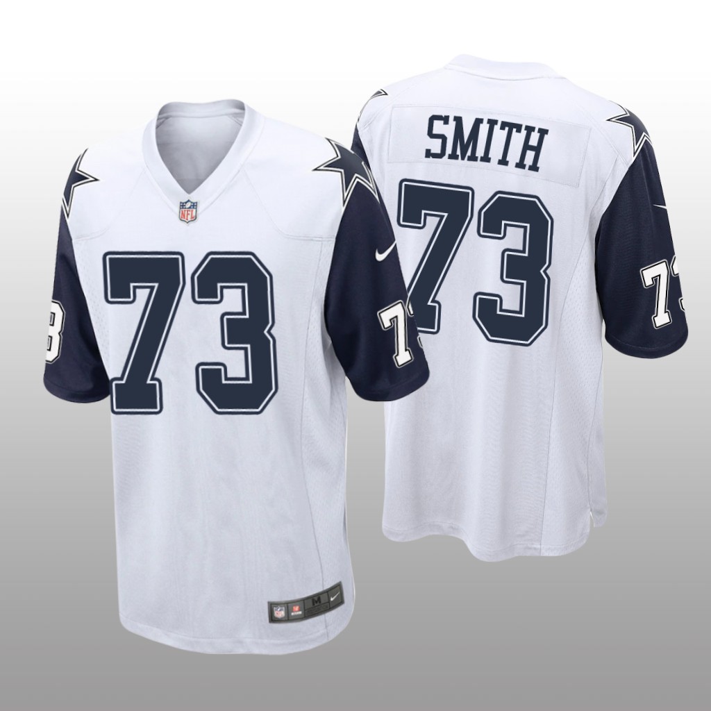 Dallas Cowboys Tyler Smith White Jersey Alternate Game - Men's