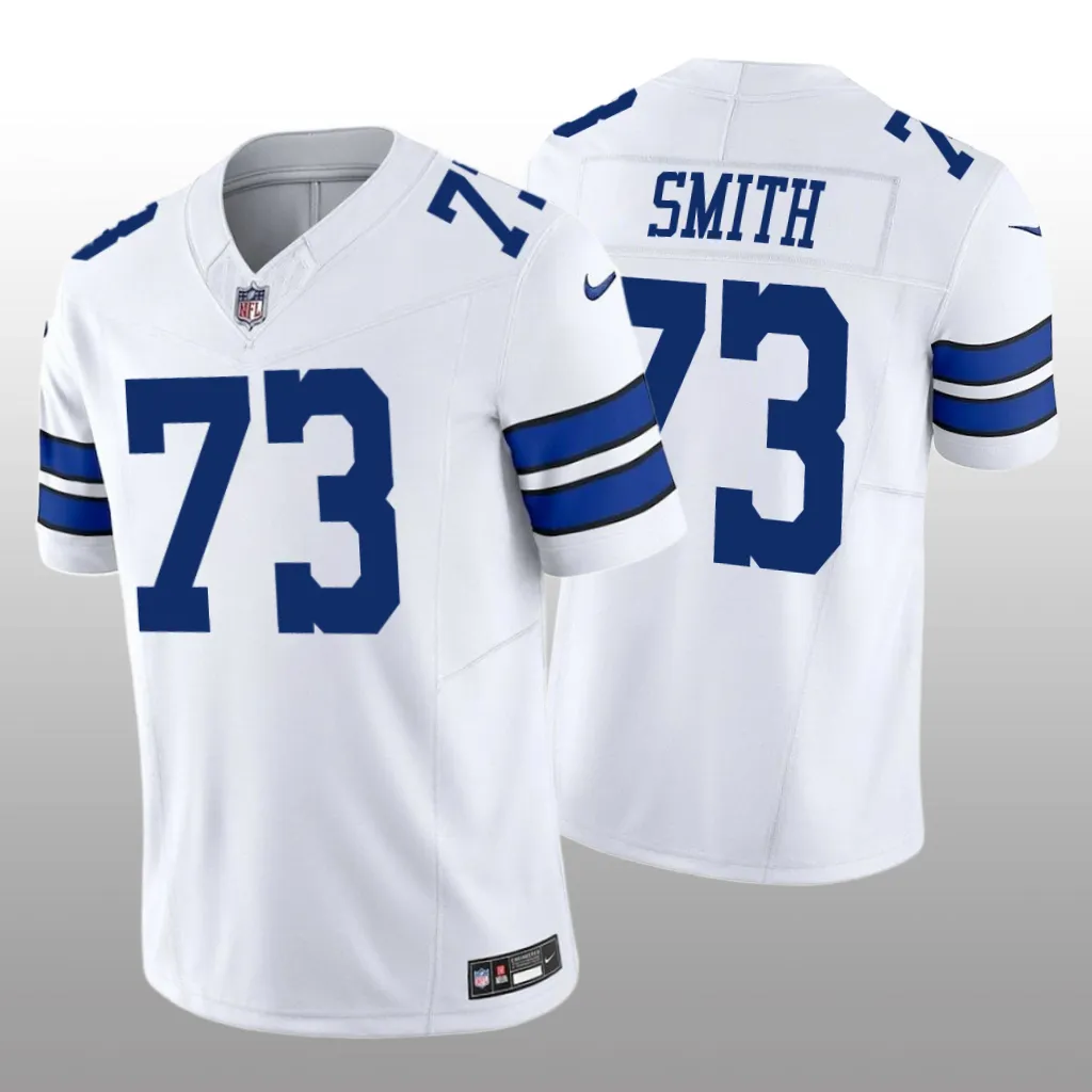 Dallas Cowboys Tyler Smith White Jersey Vapor F.U.S.E. Limited - Men's